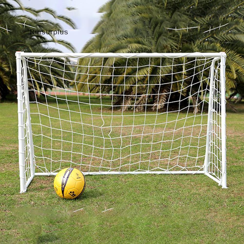 [Rui-t] 6 x 4ft Football Goal Post Net สําหรับเด็กการแข่งขันฟุตบอลกลางแจ้งการฝึกอบรมขายร้อน