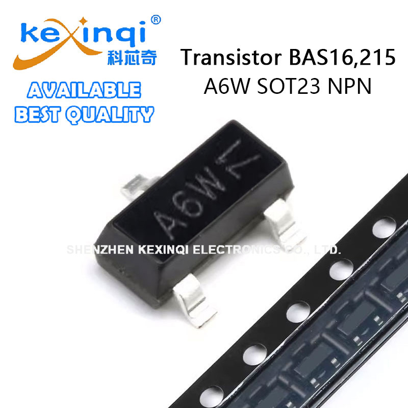 (20-100 ชิ้น) BAS16,215 A6W SOT23 NPN ทรานซิสเตอร์พลังงาน SMD ชิป Triode