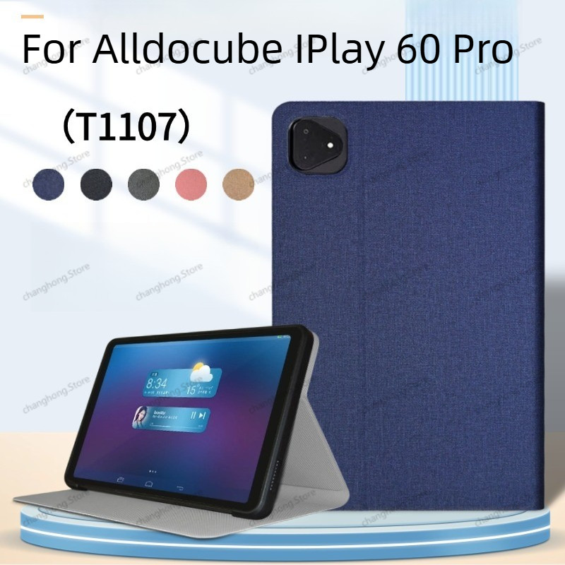 ธุรกิจสําหรับ Alldocube IPLAY60 PRO (T01107) 11 "iPlay 60 Pro T1102 กรณีพับ Pu หนัง