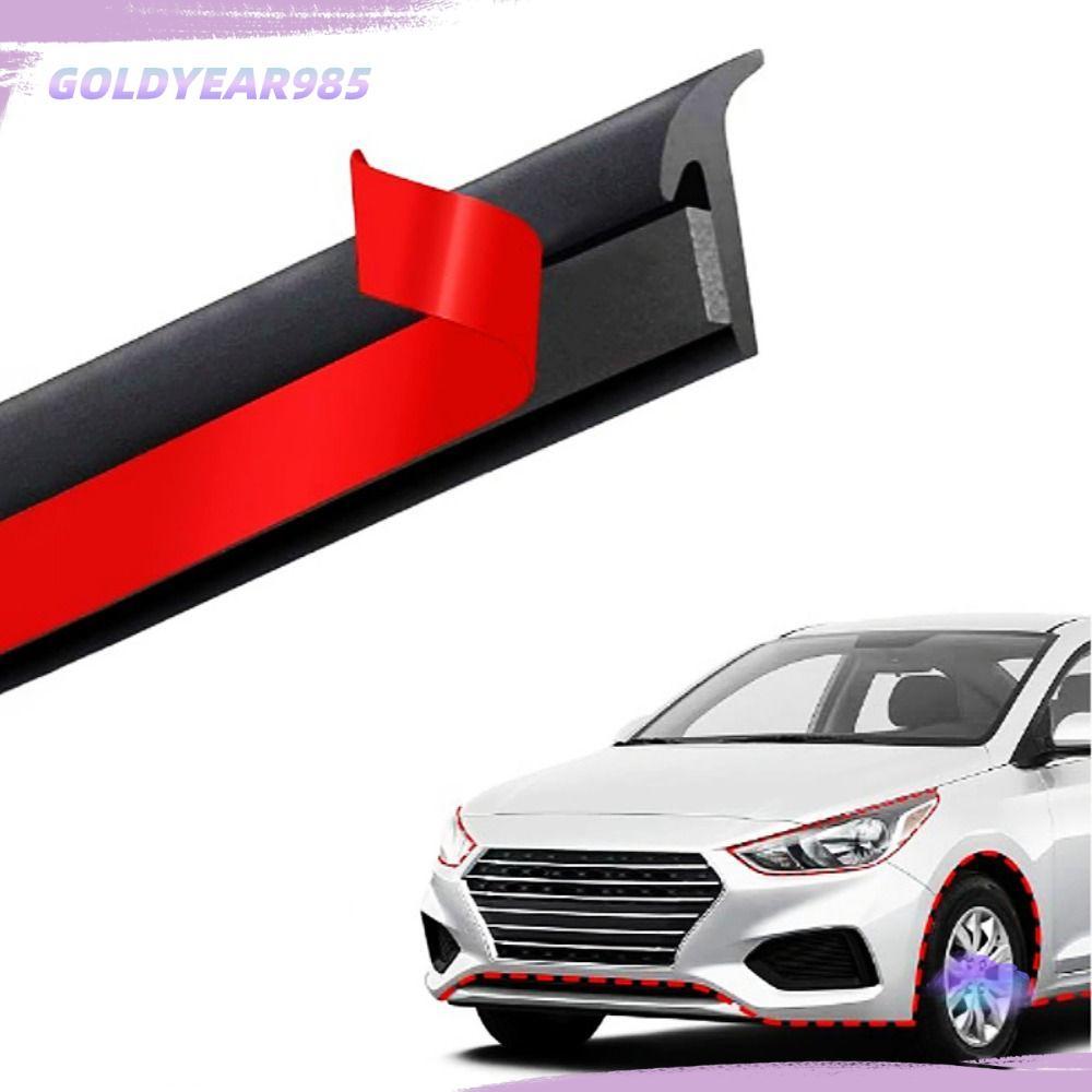 ทอง985แถบซีลยางไฟรถยนต์,ความยาว1เมตร ที-รูปร่าง โปรไฟล์รถปอกสภาพอากาศ,ทนทานสีดํายางกันน้ําอัตโนมัติด