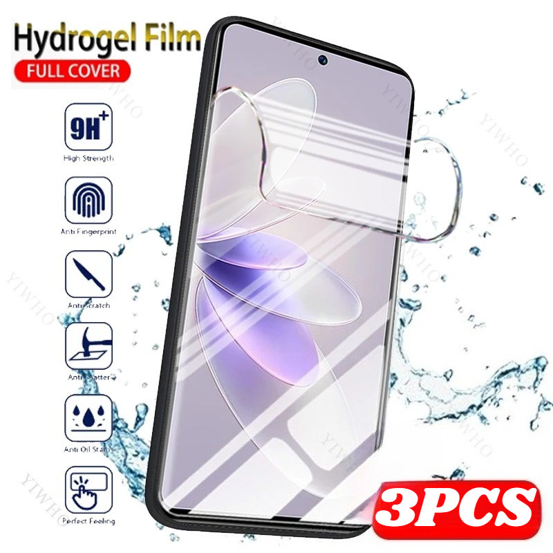 3 ชิ้น Anti Spy ความเป็นส่วนตัว Soft Hydrogel ฟิล์มสําหรับ Honor Play 60A 60 Plus Anti Blue Light HD