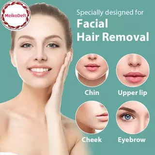 MeikoDeft 10 ชิ้นกําจัดขนขี้ผึ้งแถบแว็กซ์เช็ด Stier สําหรับใบหน้าขา Lip คิ้วขาแขน Body ผมลบ TH