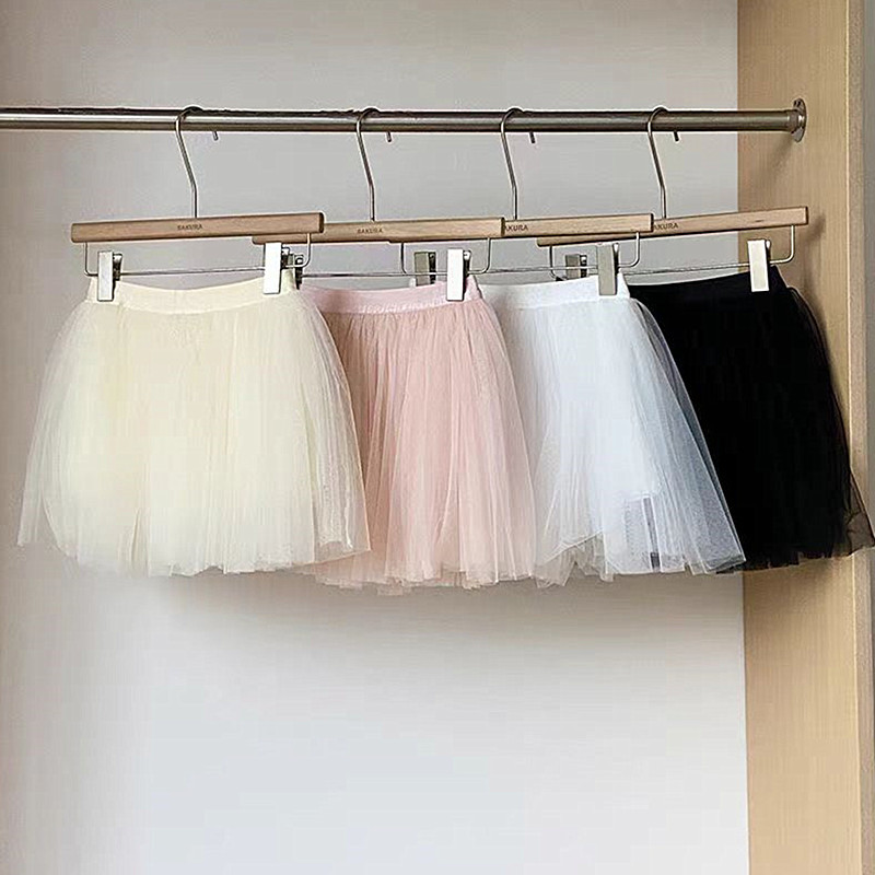 กระโปรงผ้ากอซ สไตล์ใหม่หลายสี กระโปรงทรงร่มสั้น ยืดได้ที่เอว เหมาะสำหรับนักเรียนในฤดูร้อน