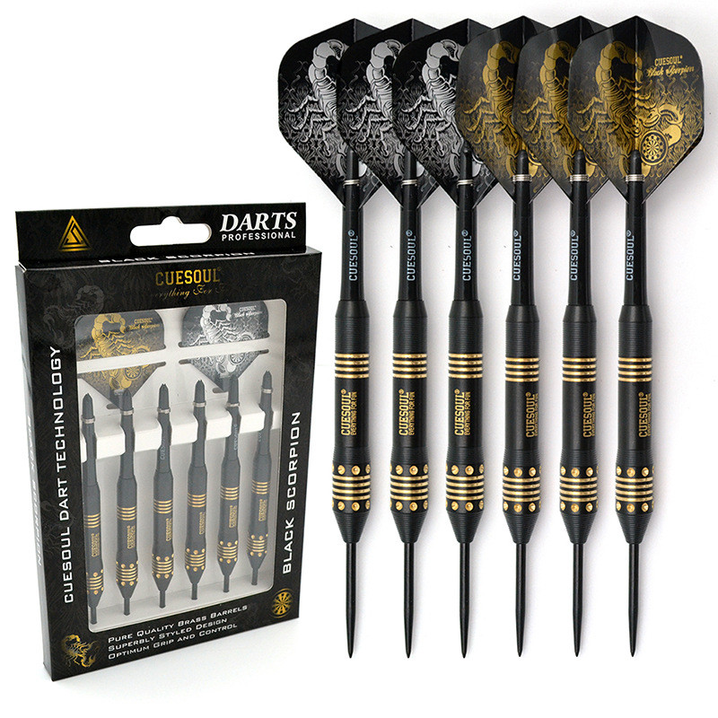 CUESOUL/Black Scorpion Series 6-Pack Hard Darts