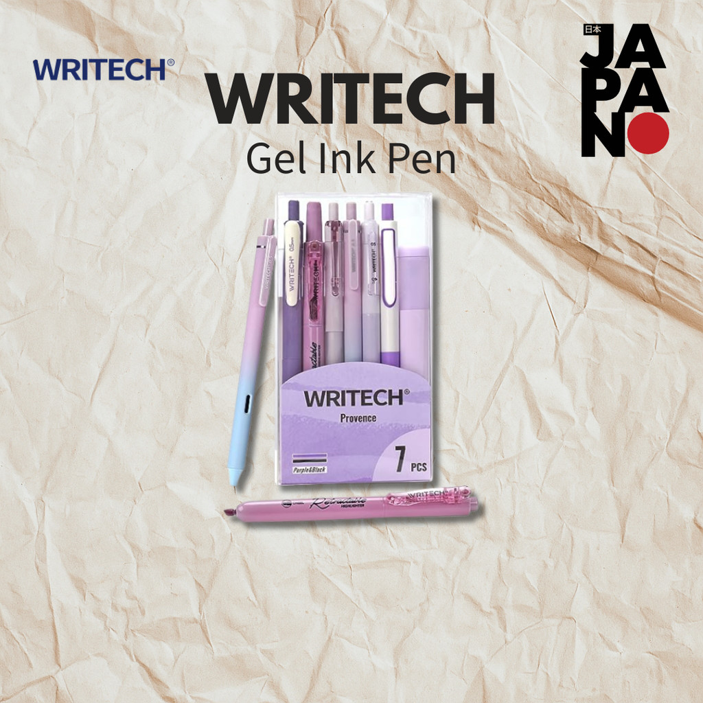 WRITECH Gel Pen Journaling Highlighter Journal Set Aesthetic