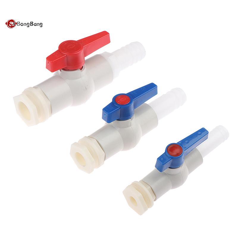 ABongBang 1/2 "3/4" 1" ข้อต่อถัง aquarium outlet buet connector ฟิตติ้งถังน้ําอะแดปเตอร์