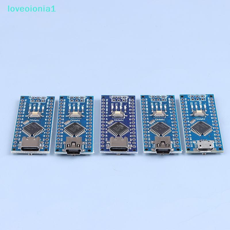 loveoionia1 USB สําหรับ V3.0 ATmega328P CH340G Micro-controller Board สําหรับ Type-C / Micro USB 328