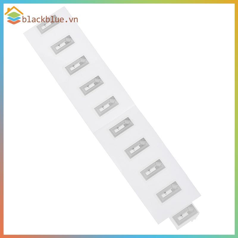BBLUE 100 ชิ้น NFC ชิป Ntag213 Stier เปียก Inlay 2*1 ซม. 13.56MHz RFID NTAG213 ป้ายแท็ก.