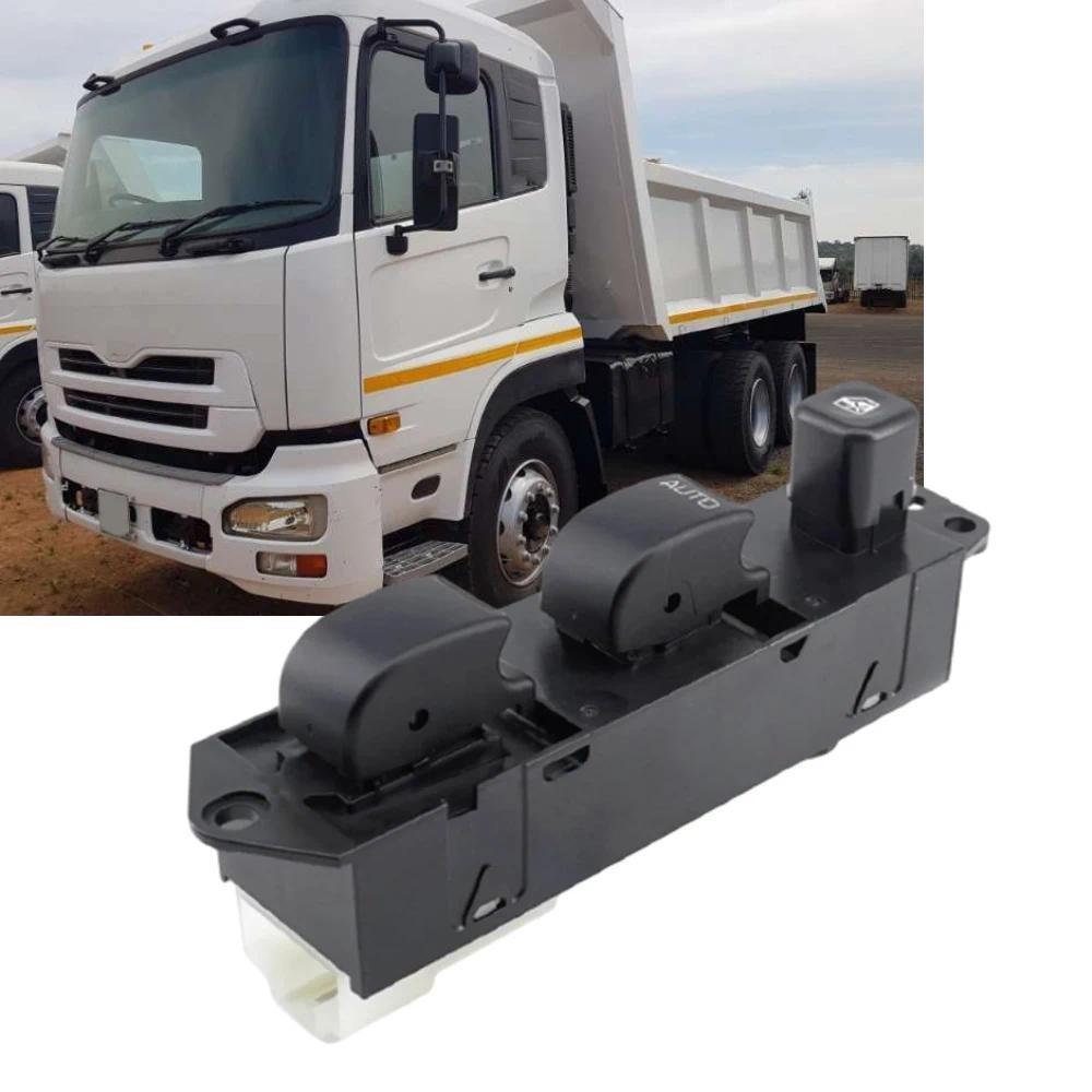 สําหรับ Nissan GW26 UD390 GE13 รถบรรทุกด้านหน้าซ้ายไดร์เวอร์ Power Window Master Lifter ปุ่มสวิทช์ 2
