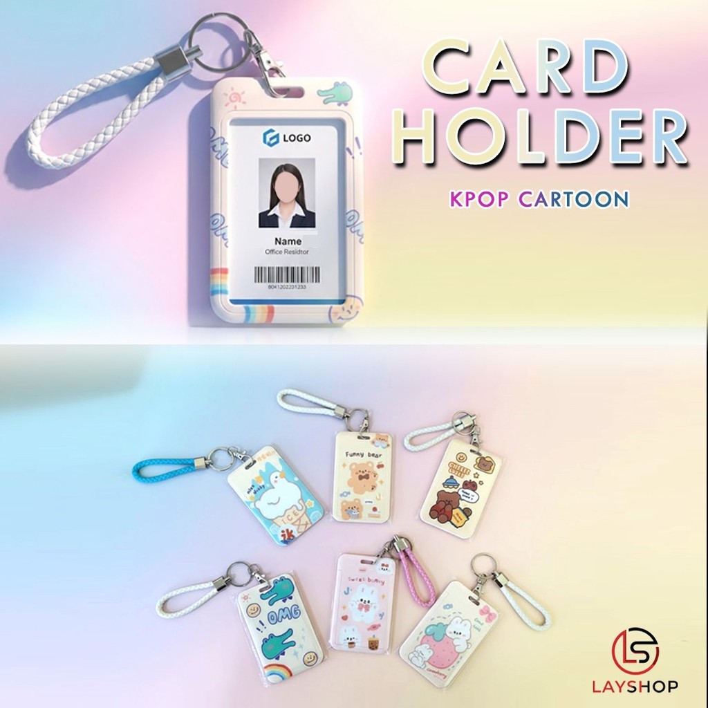 LAY Identity Card Holder MRT Access Card Holder/ID Card Holder/Name Tag Card Protector