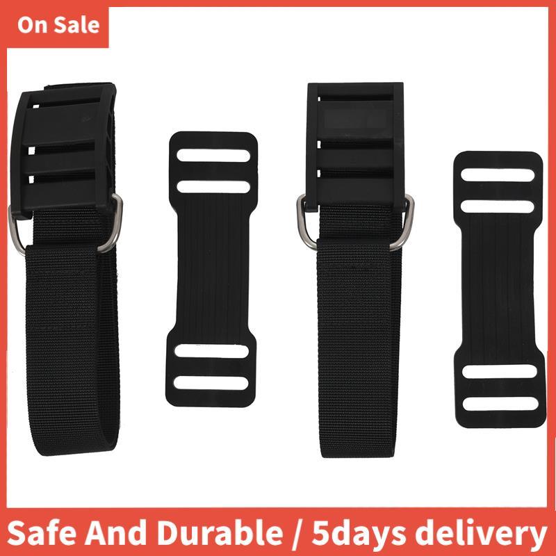2 ชิ้นดําน้ําดําน้ําสายคล้องคอ BCD สายคล้องคอน้ําหนัก Webbing เข็มขัดหัวเข็มขัด Diver อุปกรณ์