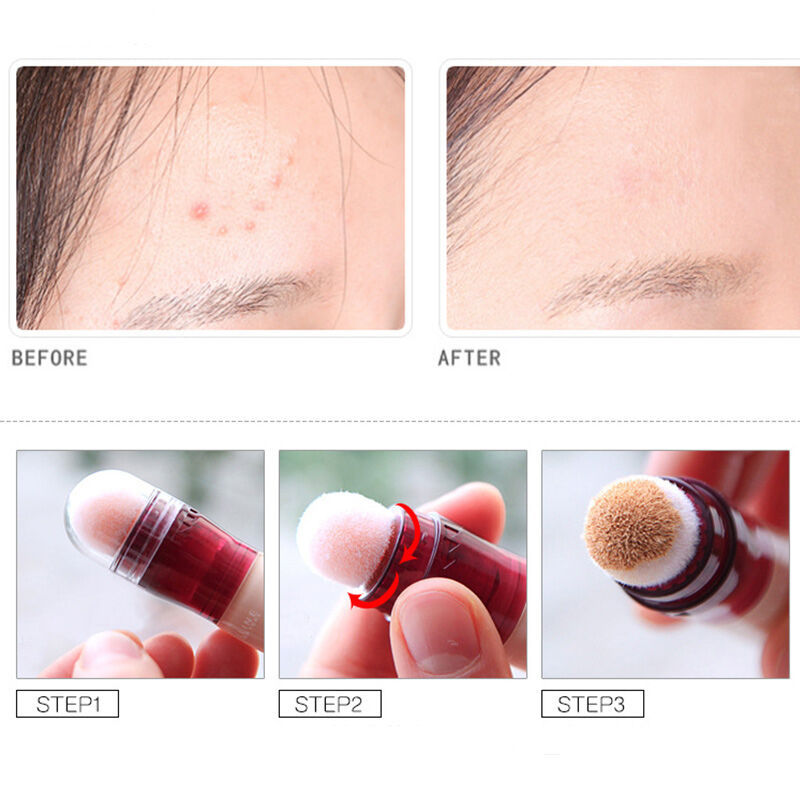 รองพื้นหน้าสวย Dark Circle Eraser คอนซีลเลอร์ปากกาติดทนนาน Under Eye คอนซีลเลอร์ Highlighter Cover U