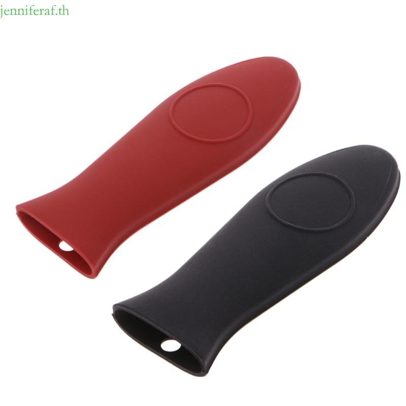 Jenniferf ซิลิโคนร้อน Handle Holder Lodge แขน Ashh ฝาครอบ Grip สําหรับห้องครัว Pan Hold