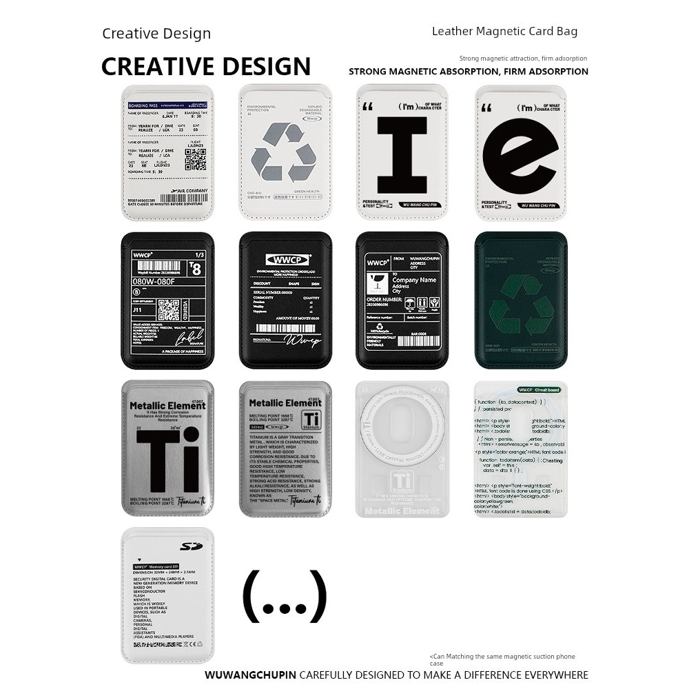 wallet magsafe magsafe wallet เคสโทรศัพท์ Apple magsafe Card Holder แม่เหล็กดูดมีเอกลักษณ์