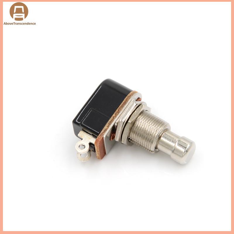 ABOVE ใหม่สวิตช์กีตาร์ไฟฟ้า Momentary Push Button Foot Switch SPST TH