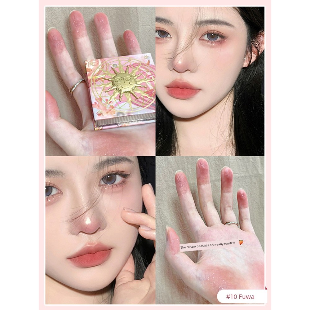 บลัชออน บลัชออน 4u2 Girlculting Contouring Expansion Color Structure Blush Palette