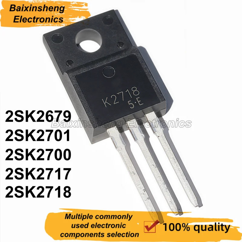 5PCS 2SK2679 2SK2701 2SK2700 2SK2717 2SK2718 TO-220F K2679 K2701 K2700 K2717 K2718 Field Effect ทราน