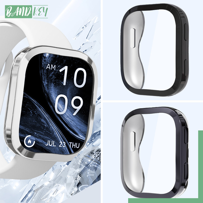 กรณี TPU ครอบคลุมทั้งหมด for Amazfit Bip 6 ปกป้องกันหน้าจอป้องกัน Gore อ่อนด้วยอุปกรณ์เสริมฟิล์ม for Amazfit Bip 6