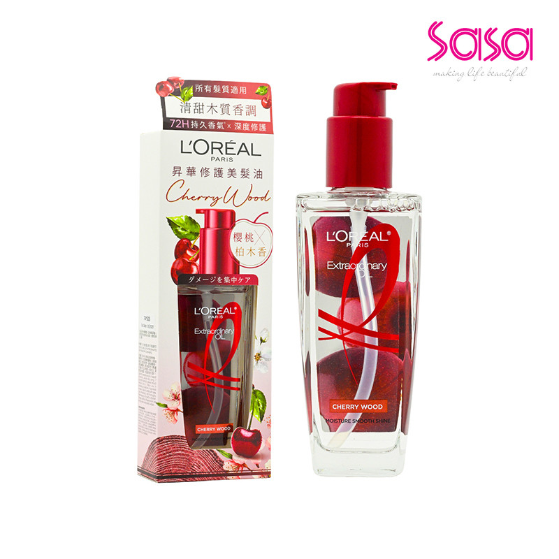 L'oreal Paris Elseve Extraordinary Oil - Cherry Wood  (100ml)