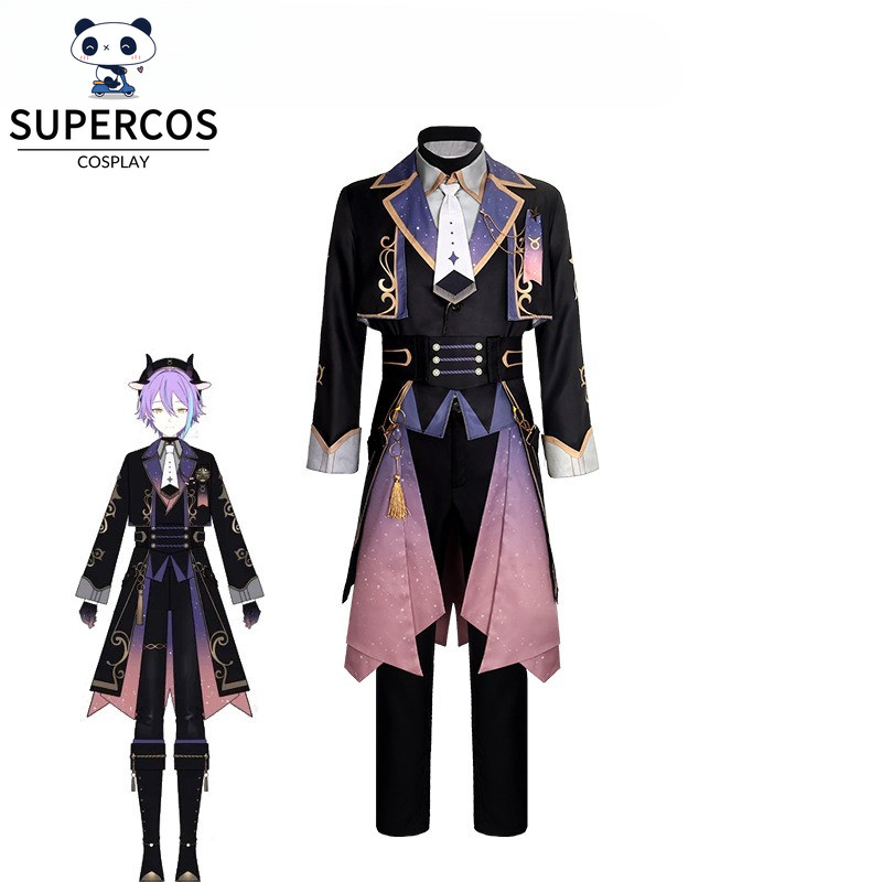 PJSK Kamishiro Rui Galaxy Dark Cosplay ชุดสำหรับ Comic Con และงานปาร์ตี้