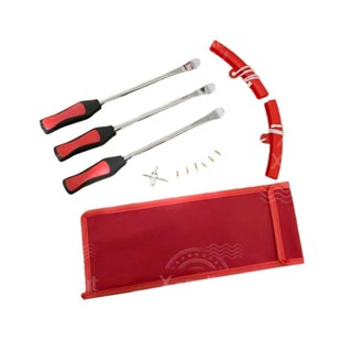 ที่งัดยางมอเตอร์ไซค์13 ชิ้น ชุดเครื่องมือซ่อมยางรถจักรยานยนต…