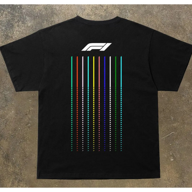 F1 racing cotton T-shirt, Lewis, Leclerc, Norris, F1 team short-sleeved shirt