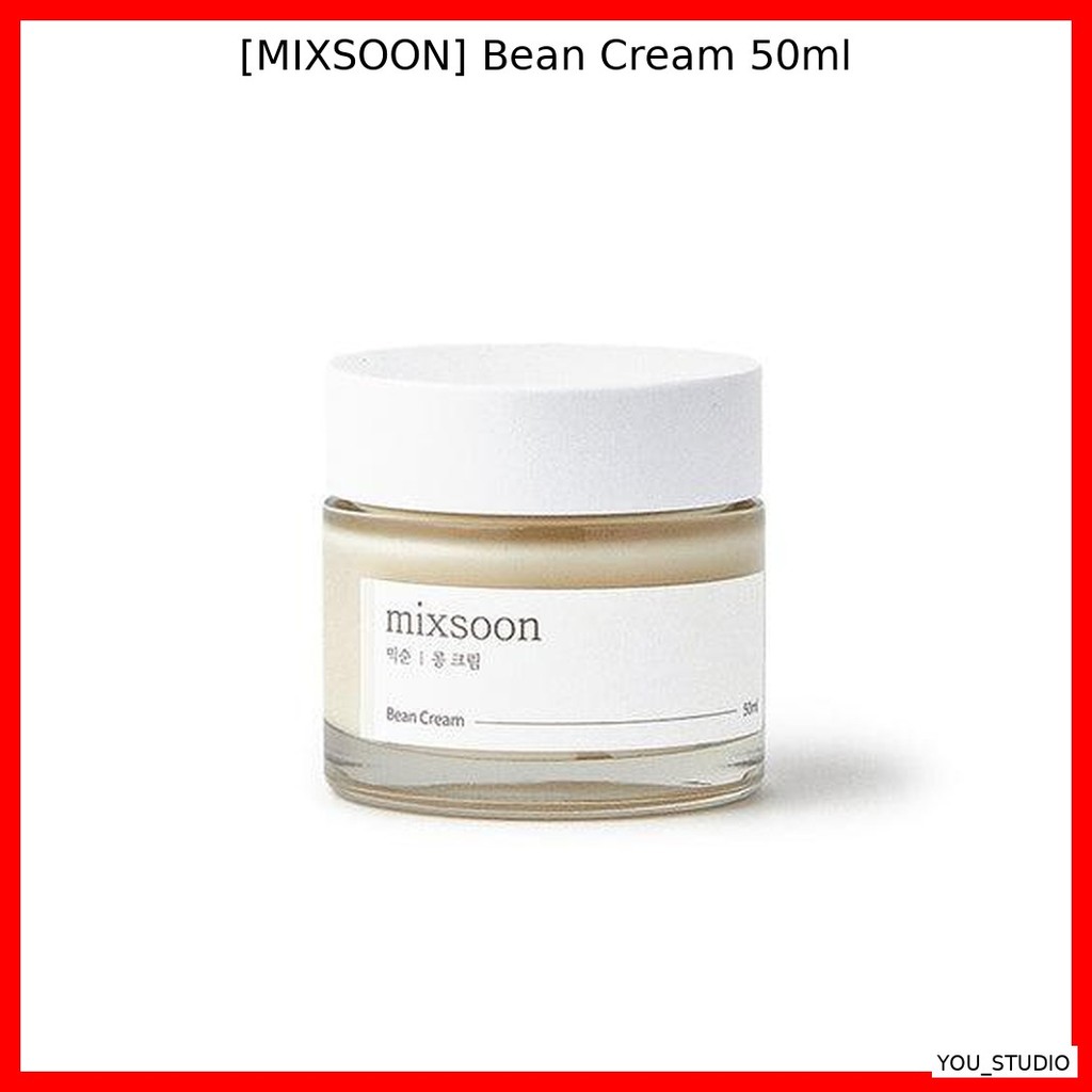 [MIXSOON] Bean Cream 50ml / Korean Bean Cream / Moisturizer / ของแท้ 100% โดย YOU_STUDIO