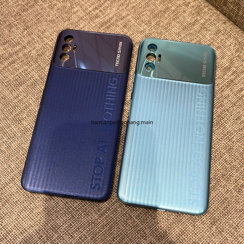 ฝาหลังแบตเตอรี่กระจกสําหรับ TECNO Spark 8P 8 P PRO KG7 KG7H KG7N ด้านหลังกระจกด้านหลังกรณีเลนส์กล้อง