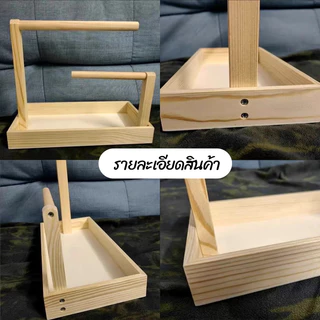 【ที่วางสร้อยข้อมือไม้】แท่นแสดงสร้อยผ้า ที่เก็บเครื่องประดับไม้จริง งานไม้ขั้นดี ขัดละเอียดเรียบร้อย จัดเก็บเป็นระเบียบ
