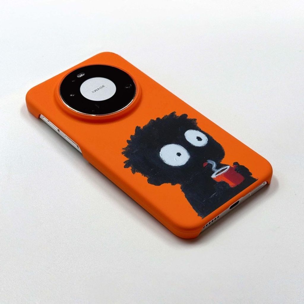 Huawei Mate80ProMax เคสโทรศัพท์มือถือ Coffee Child mate80pro+Half-Enclosed Hard Case MATE80 Simple