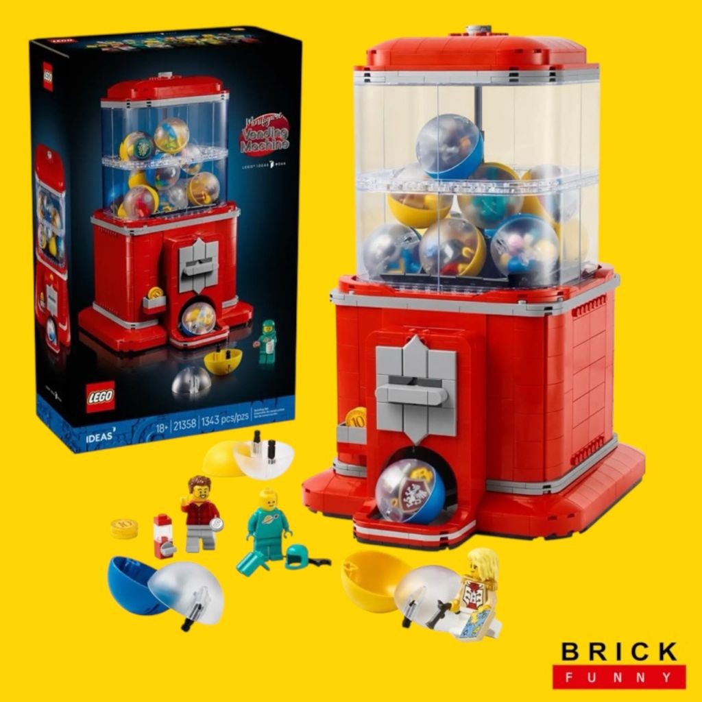 LEGO Ideas 21358 Minifigure Vending Machine เลโก้ของใหม่ ของแท้ 100%