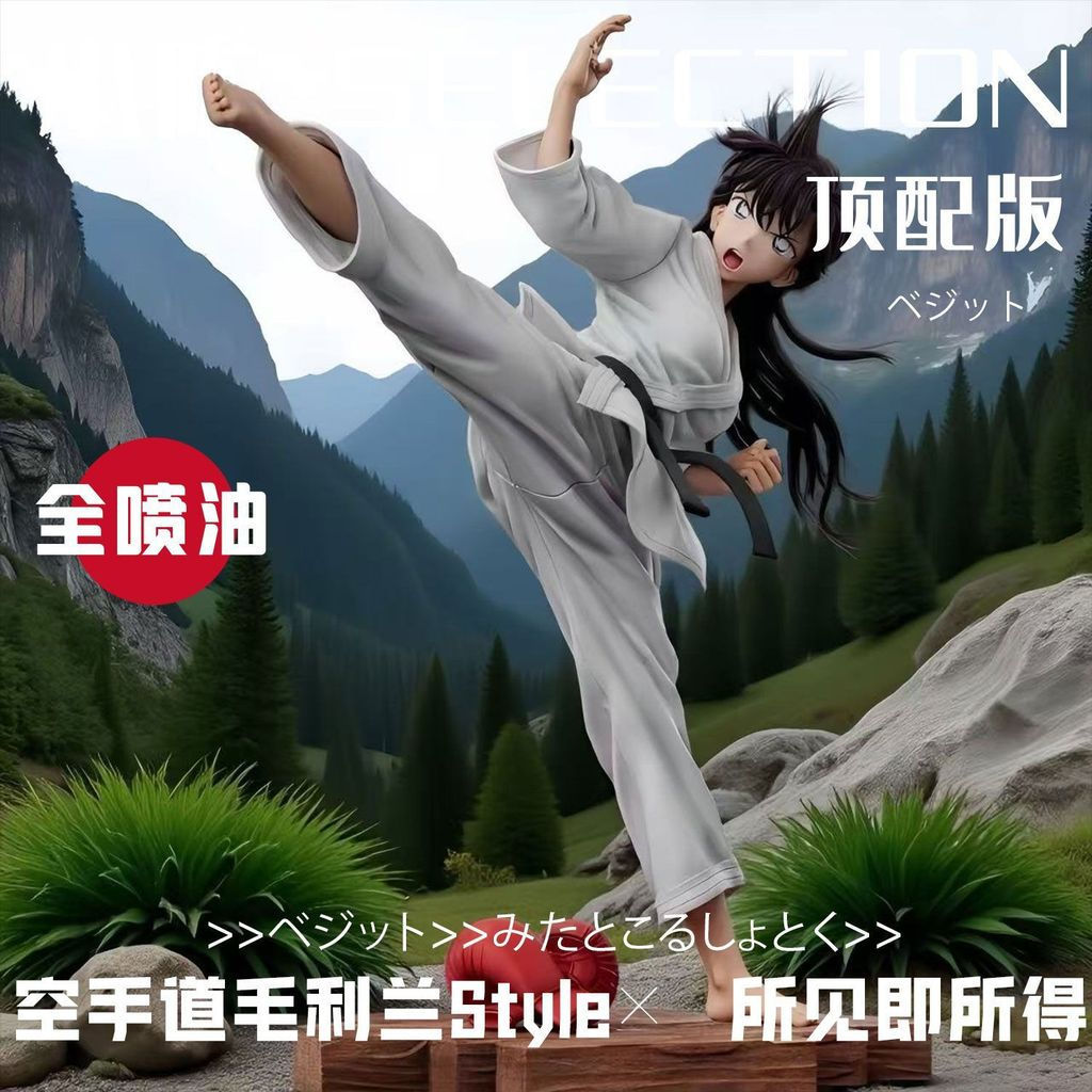 Detective Conan Mouri Ran Figure [Limited Edition] Karate Mouri Ran Mouri Ran Xiaolan GK Model รูปปั
