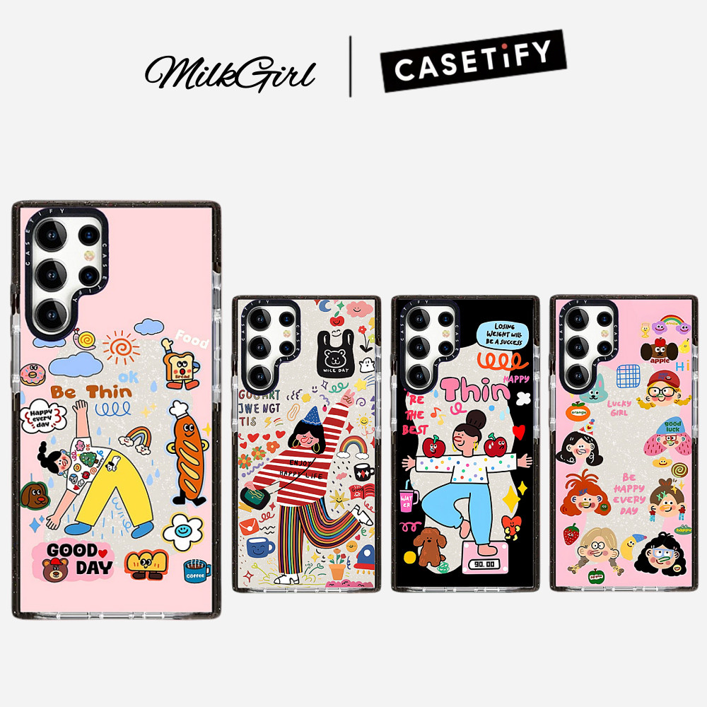 Gitter สาว Dogl Samsung สําหรับ Samsung Galaxy S26 25 24 23 22 UItra S25 24 Plus กันกระแทกป้องกันปลอก