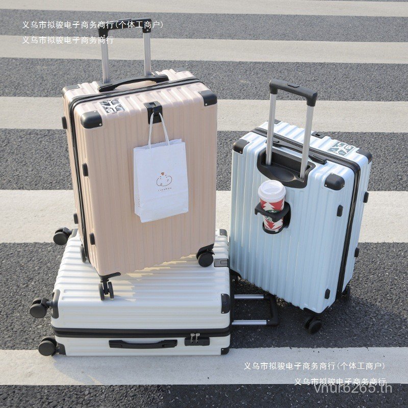 นักเรียนทนทาน 87 ซม.Universal ล้อกระเป๋าเดินทางรหัสผ่านเด็กแม่ Multi-Function กล่องชาย 24 กระเป๋าเดิ