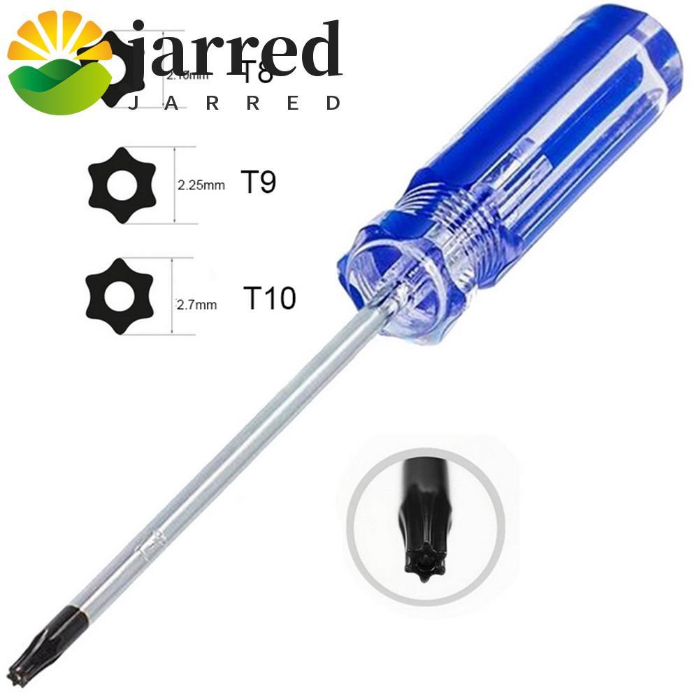 JARRED ไขควง Precision DIY T8 T9 T10 Torx ไขควงเครื่องมือซ่อมเครื่องมือ