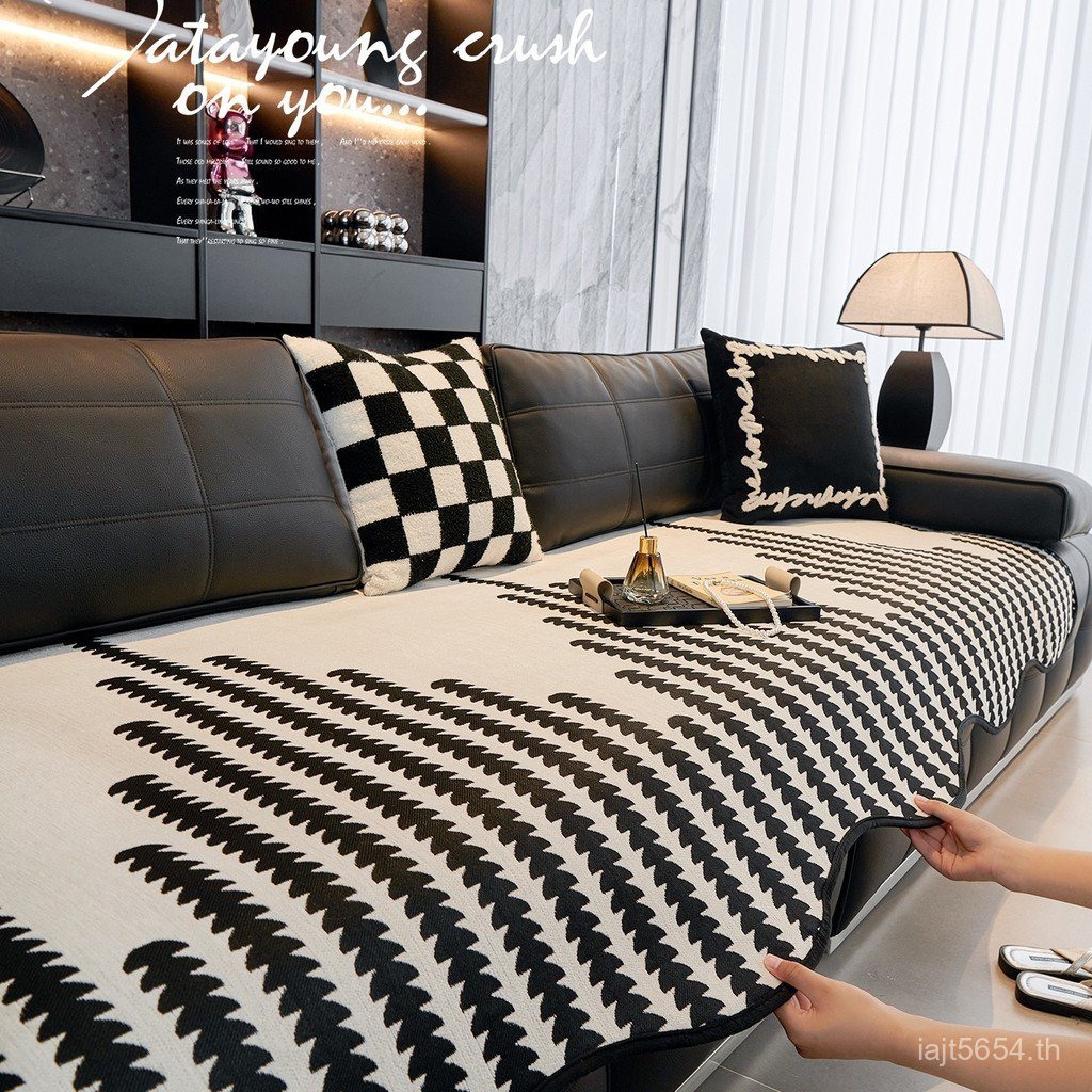 Universal Hetero-Shaped Cover โซฟาเบาะรองนั่งสไตล์ใหม่ไอเสียหนังผ้า 2025 Four Seasons เบาะตรงคงที่ A