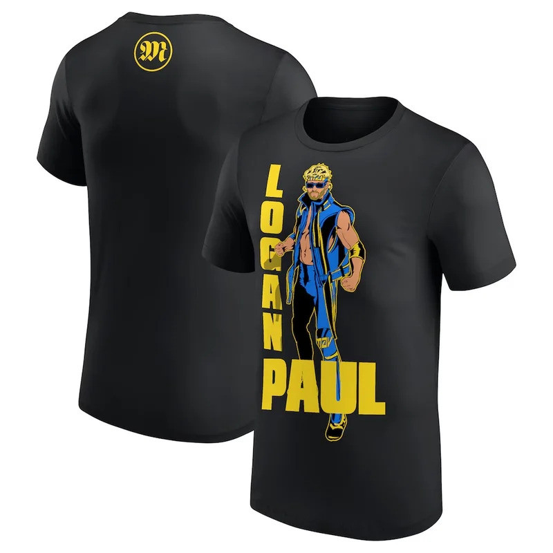เสื้อยืดคอตตอนแท้ Logan Paul Series รุ่นใหม่ปี 2026 เสื้อยืดแขนสั้นแฟชั่นลำลองสำหรับผู้ชายและผู้หญิง