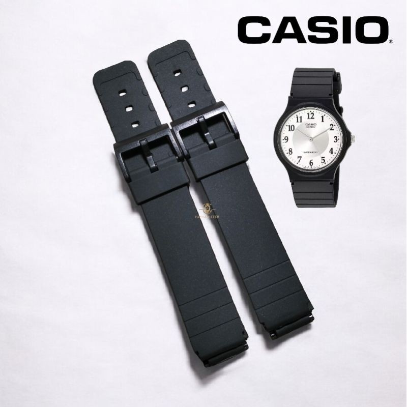 Casio MQ-24 สายนาฬิกา Casio MQ-104 สาย Casio MW-59 Casio MW-60 ยาง
