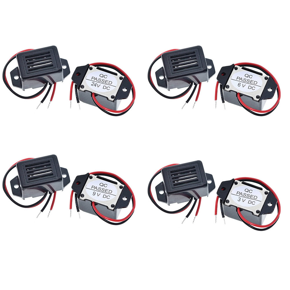 Mechanical Alarm Buzzer 2315 85dB Active Sound สําหรับอุปกรณ์รักษาความปลอดภัย 23x15 มม.