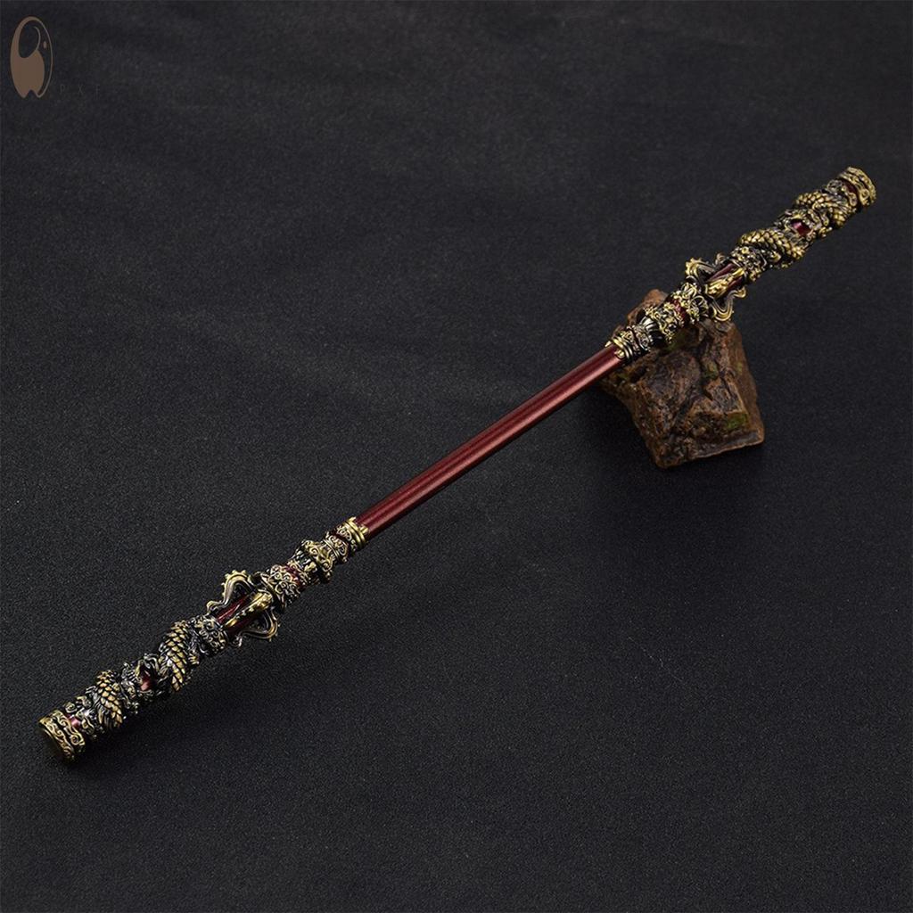 Wukong โลหะ Ruyi Jingu Bang รุ่น Monkey King Sun Wukong คอสเพลย์ Props สําหรับเดสก์ท็อปตกแต่ง