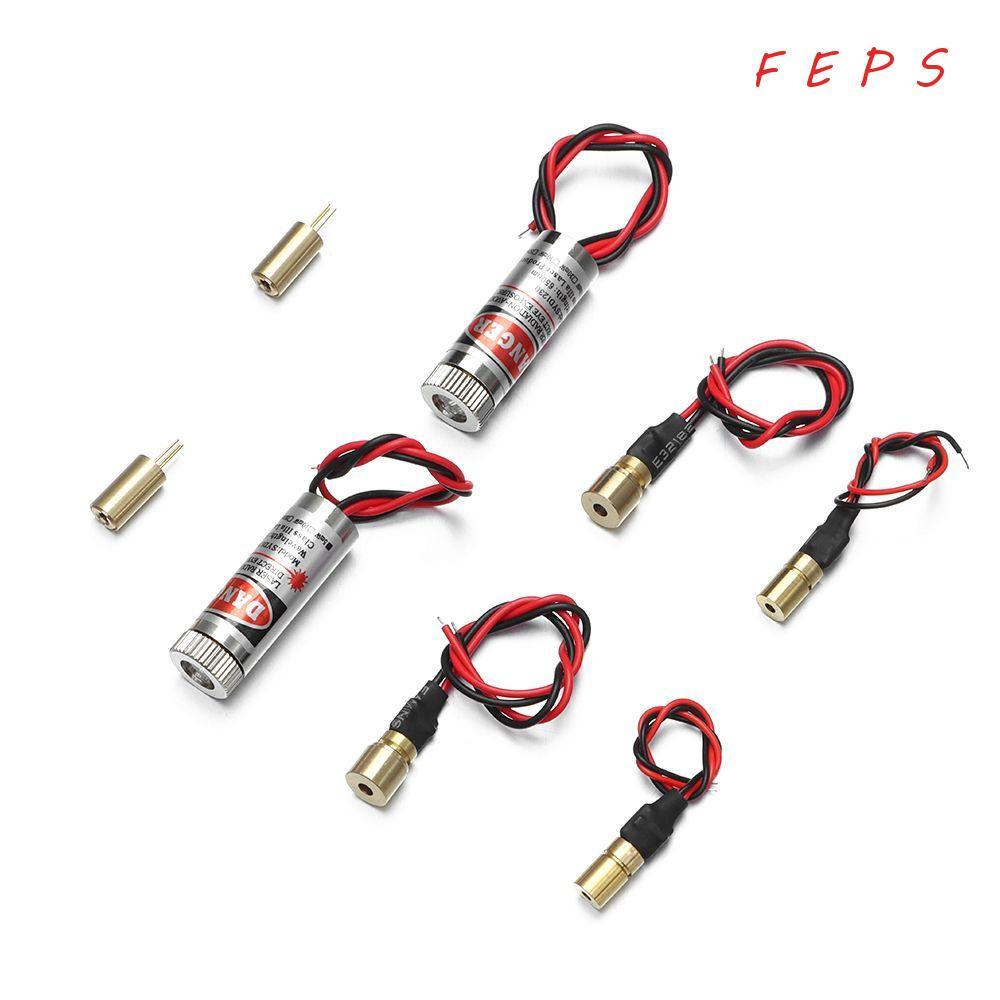 FEPS Point/Line Laser 650nm 5mW Industrial Class Focus Module Head Laser