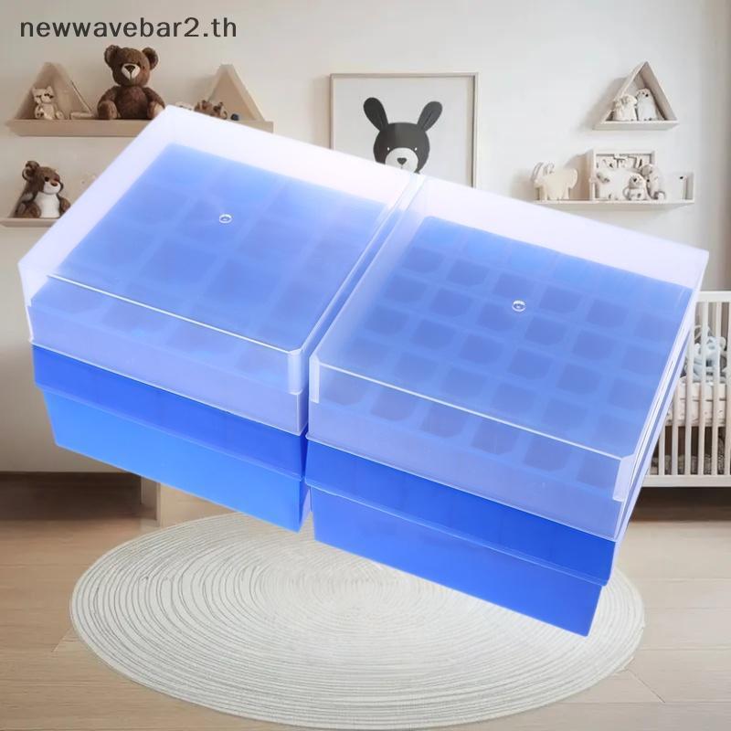 # waveba # กล่องเก็บตู้แช่แข็งพลาสติกสําหรับ Tube Ra Microcentrifuge Test Tube Holder EP Tube Storag