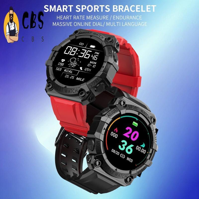 FD68S Professional กีฬาสมาร์ทนาฬิกา USB ชาร์จโดยตรง 1.44in รอบ Dial Heart Rate Sleep Monitor สําหรับ