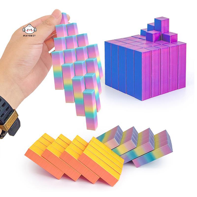 {maybest} 3D พิมพ์ Magic Cube 5×5 สีสัน Magic Cube ความเครียดบรรเทาของเล่นสนุก Fidget ของเล่นเด็กผู้ใหญ่ Glow In The Dark Desktop เครื่องประดับ {TH} ราคา ถูกที่สุด ดีลบีเคเค แกลเลอรีภาพที่ 3