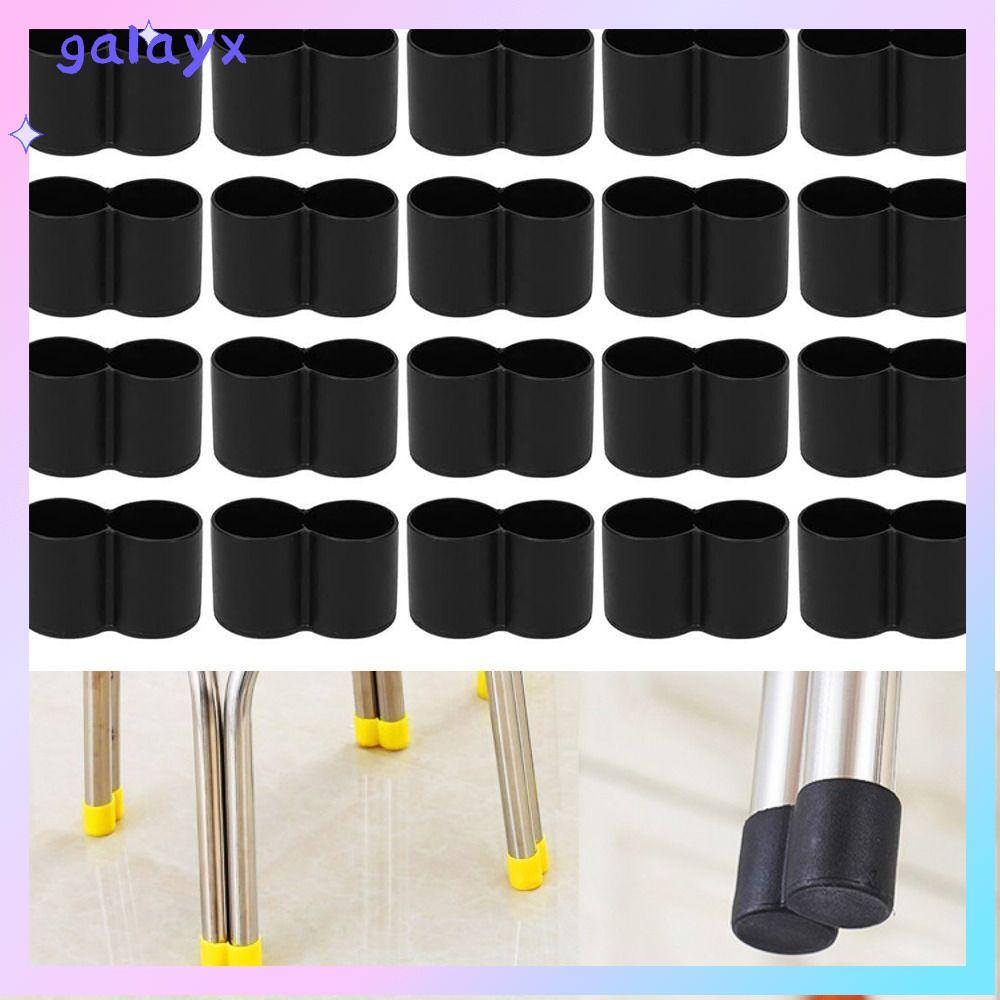 GALAYX เฟอร์นิเจอร์ฟุตรอบถุงเท้าด้านล่างลื่นครอบคลุมชั้น Protectors Double Tube Feet Covers