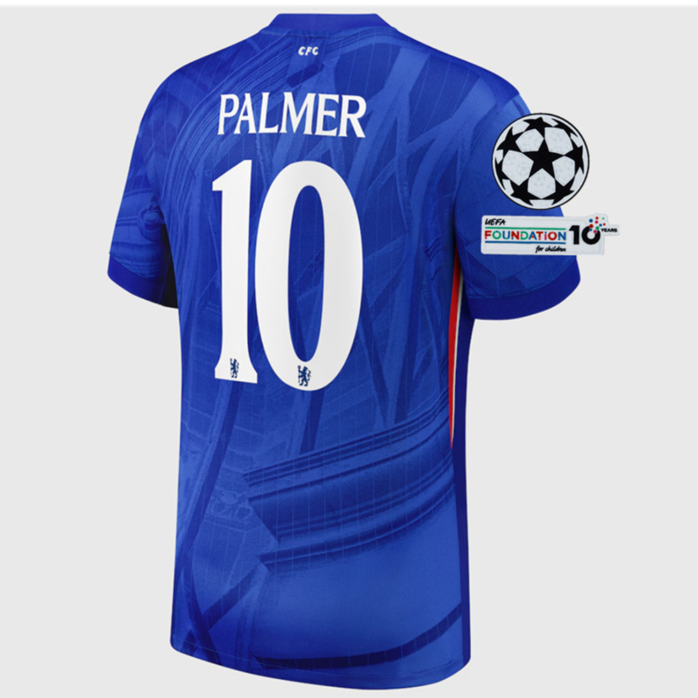 Chelsea Soccer Jersey Home 25/26 UCL PALMER CAICEDO ENZO ESTEVAO JOAO PEDRO NETAP GARNACHO เสื้อฟุตบ