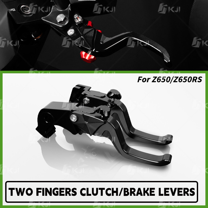 สําหรับ Kawasaki Z650/Z650RS สองนิ้วเบรคสั้น Racing Handle Levers อะไหล่