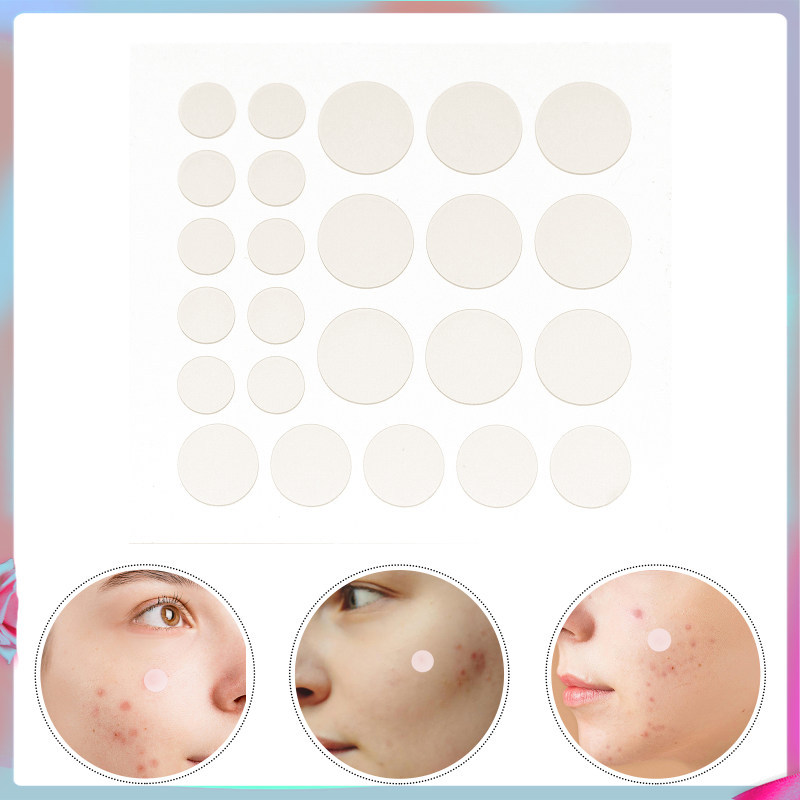 พร้อมสต็อก Pimple Dots Skin หน้าผาก Dark Spot Face Patch น่ารัก Blemish Treatment สี zhihuikeji1