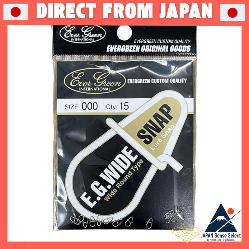 【Direct from Japan】
Evergreen E.G. Wide Snap #000