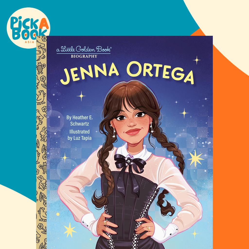 Jenna Ortega : ชีวประวัติหนังสือสีทองน้อยโดย Heather E. Schwartz Luz Tapia (ฉบับสหราชอาณาจักร ปกแข็ง